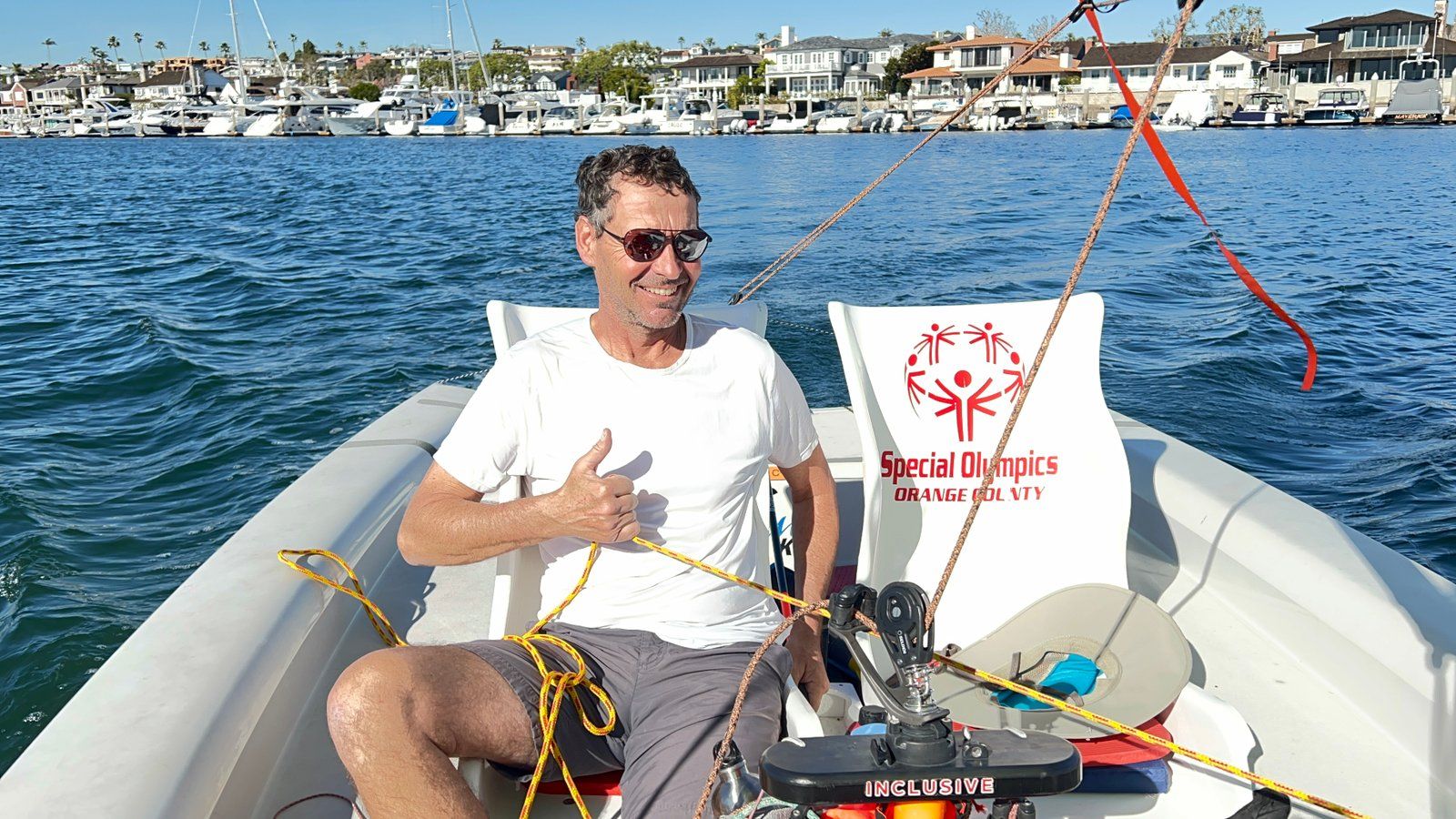 Sailing an RS Venture with California Inclusive Sailing
