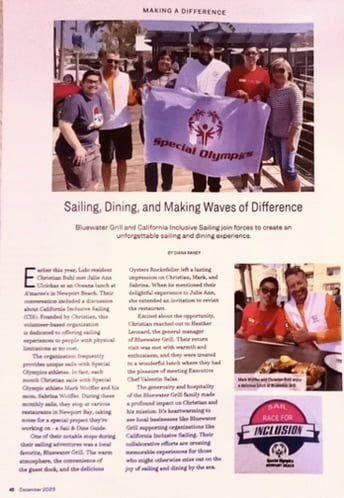 California Inclusive Sailing