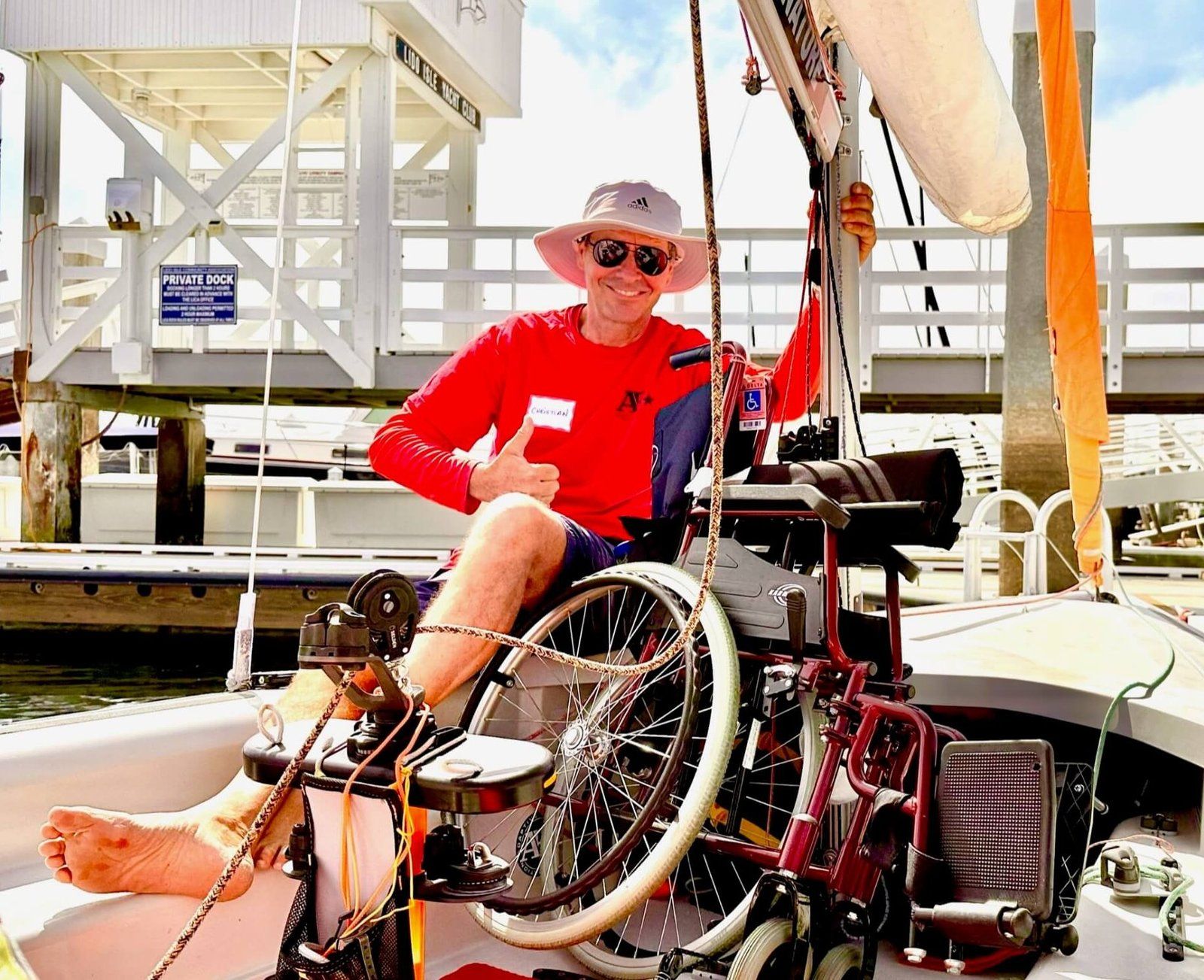 California Inclusive Sailing on the water